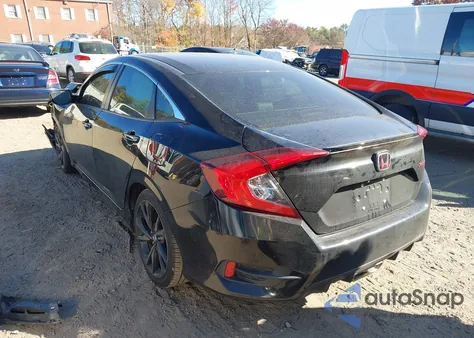 2019 Honda Civic Sport из США, поврежденный, VIN 2HGFC2F82KH539195